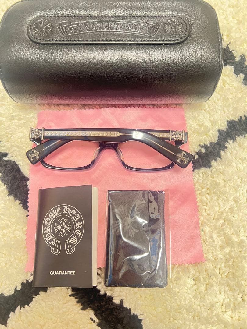 Chrome Hearts CHROME HEARTS SPLAT-A Eyeglasses Black Size ONE SIZE - 2 Thumbnail