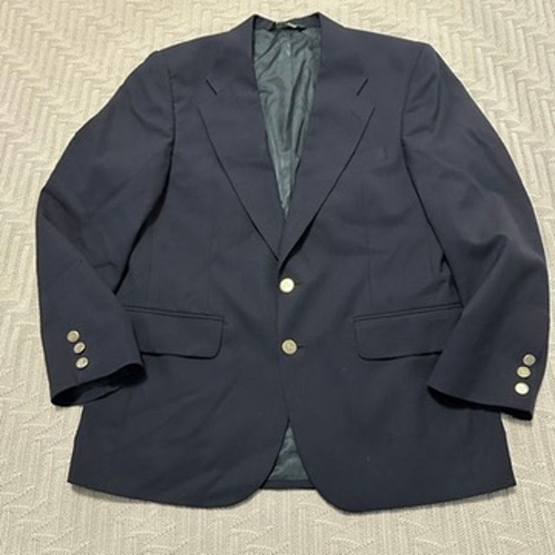 Burberry Vintage Burberry navy two button blazer size 40R Size 40R - 1 Thumbnail