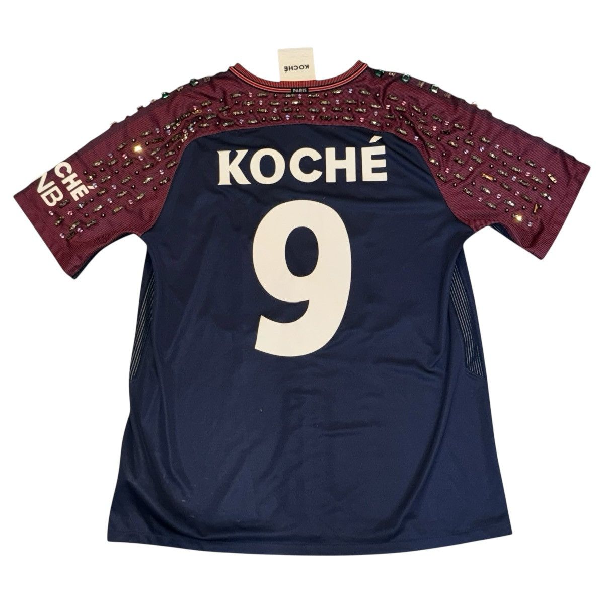 Other KOCHE 2018SS Look 32 PSG Crystal Bijoux Game Shirt Size US XL / EU 56 / 4 - 5 Thumbnail