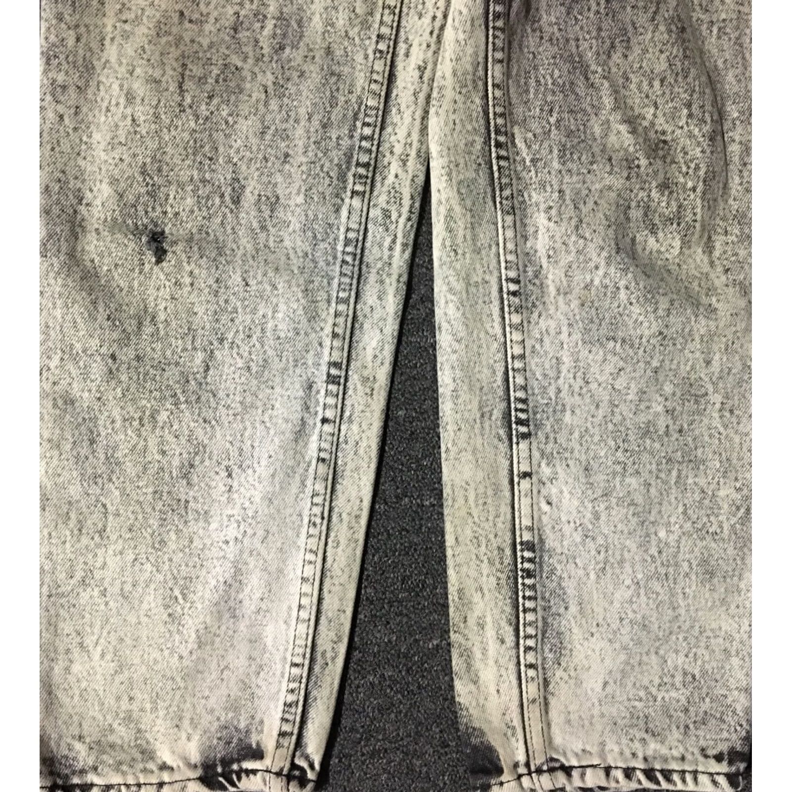 Levi's VINTAGE Levi's Jeans 550 Acid Wash Gray 28/31 USA 80s 90s Grunge Punk Trucker Rock Retro Mens Jeans Size US 28 / EU 44 - 6 Thumbnail
