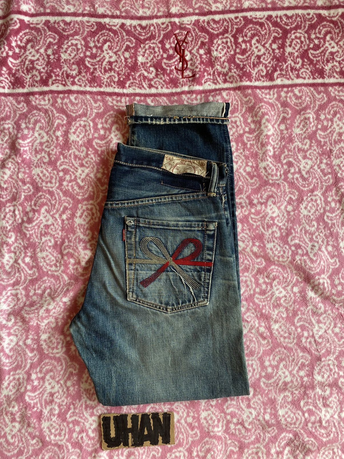 image of Evisu No2 Special Private Stock Selvedge Denim, Men's (Size 31)