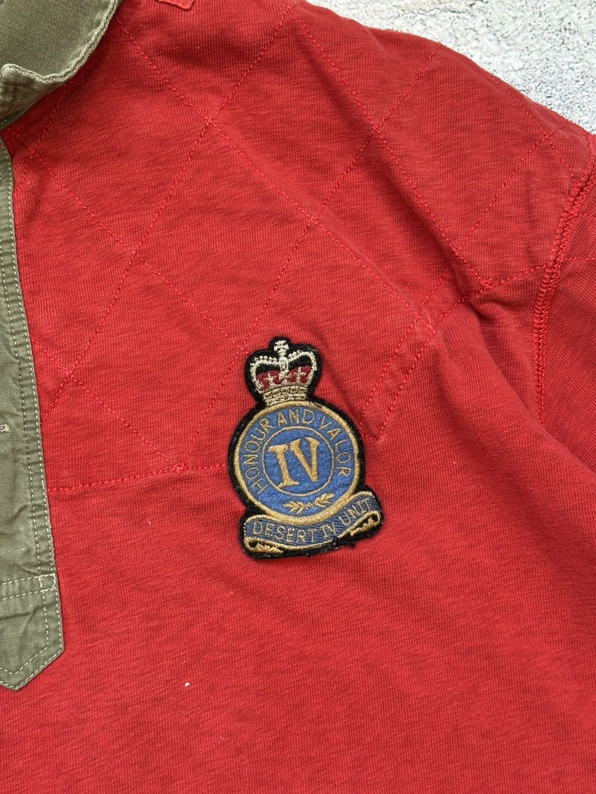 Polo Ralph Lauren Great Britain Polo Ralph Lauren Long Sleeve Flag Y2K Size US XXL / EU 58 / 5 - 16 Thumbnail