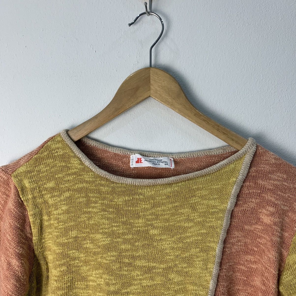 Japanese Brand Jacques Esterel Paris Knit Multicolor Size XS / US 0-2 / IT 36-38 - 3 Thumbnail