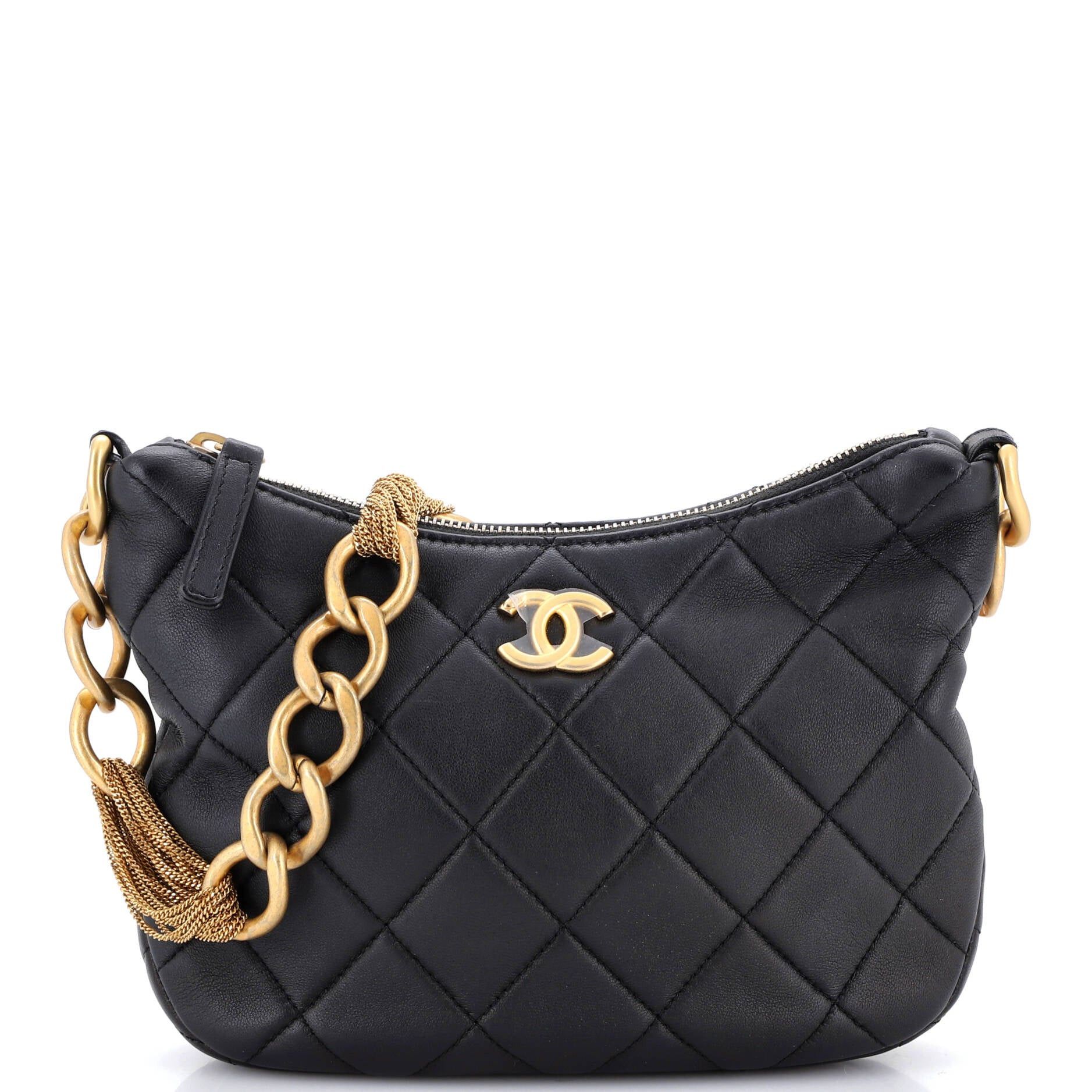 Chanel CC Mixed Chain Link Zip Hobo Size ONE SIZE - 1 Thumbnail