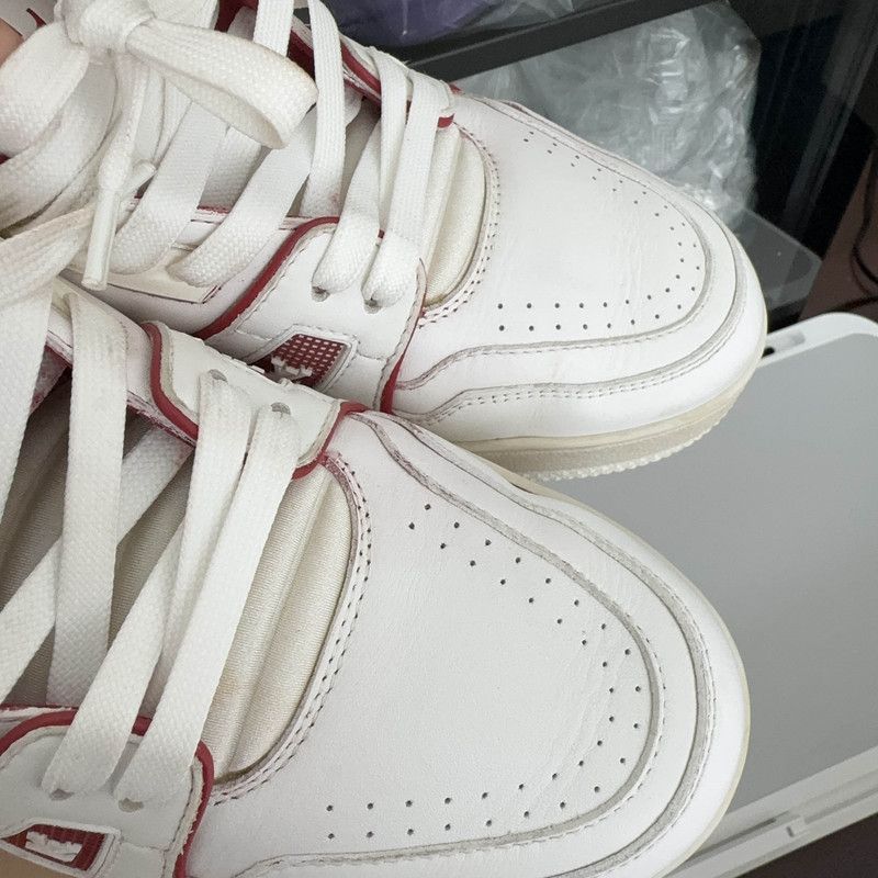 Louis Vuitton Louis Vuitton Stylish Low-Top Trainers in Red and White -25 Size US 8 / EU 41 - 8 Thumbnail