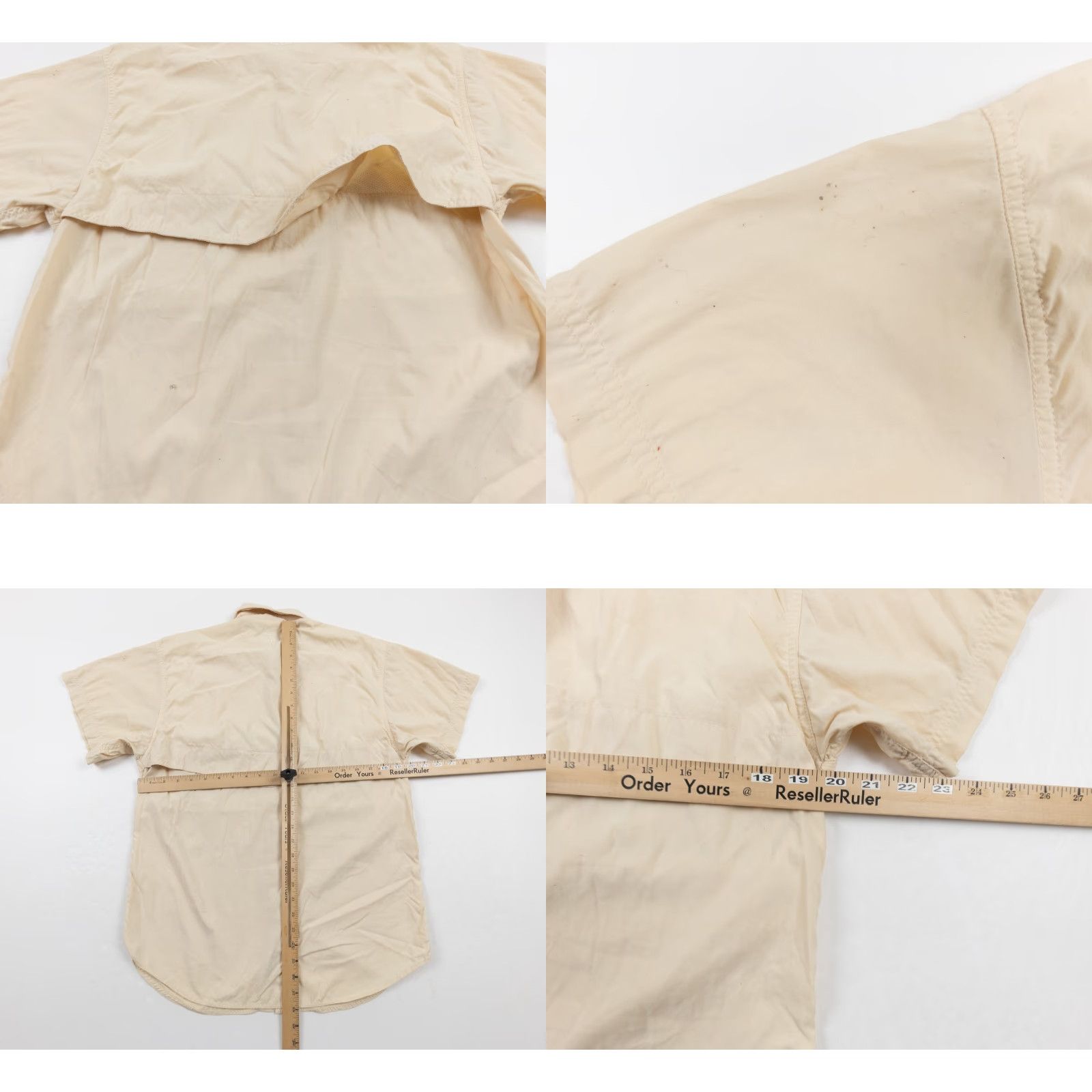 The North Face VINTAGE The North Face Shirt Women’s Small Beige Button-Down Long Sleeve Breathable Vent Shirt Size S / US 4 / IT 40 - 8 Thumbnail