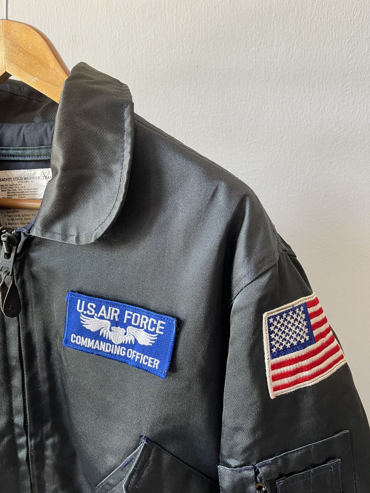 Vintage Vintage Us Air Force Bomber Jacket With Phantom Patches 11 Size US XXL / EU 58 / 5 - 6 Thumbnail