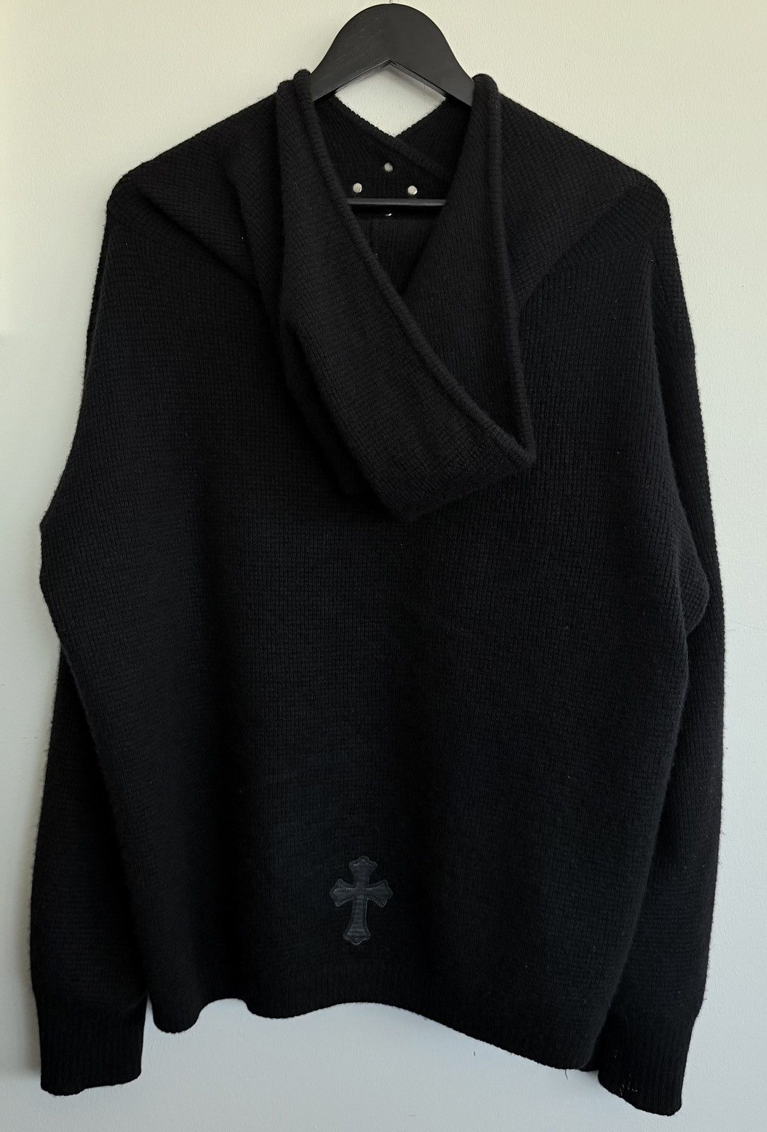 Chrome Hearts Chrome Hearts knit hoodie/sweater Size US L / EU 52-54 / 3 - 4 Thumbnail