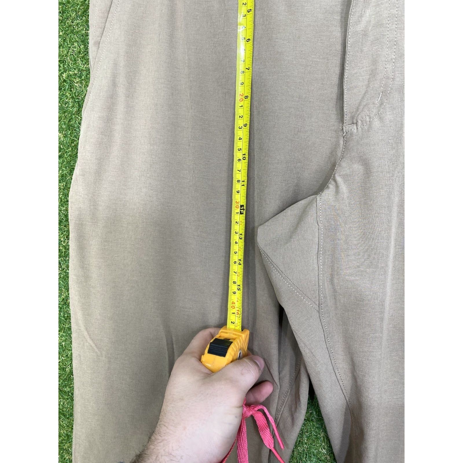 Duluth Trading Company DuluthPants Mens 38x30 Over Chino Beige Slacks Khakis Workwear Size US 38 / EU 54 - 5 Thumbnail