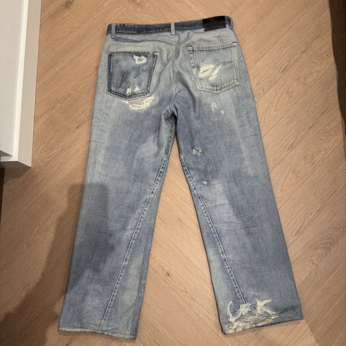 Our Legacy Our Legacy Third cut digital denim Size US 32 / EU 48 - 2 Thumbnail