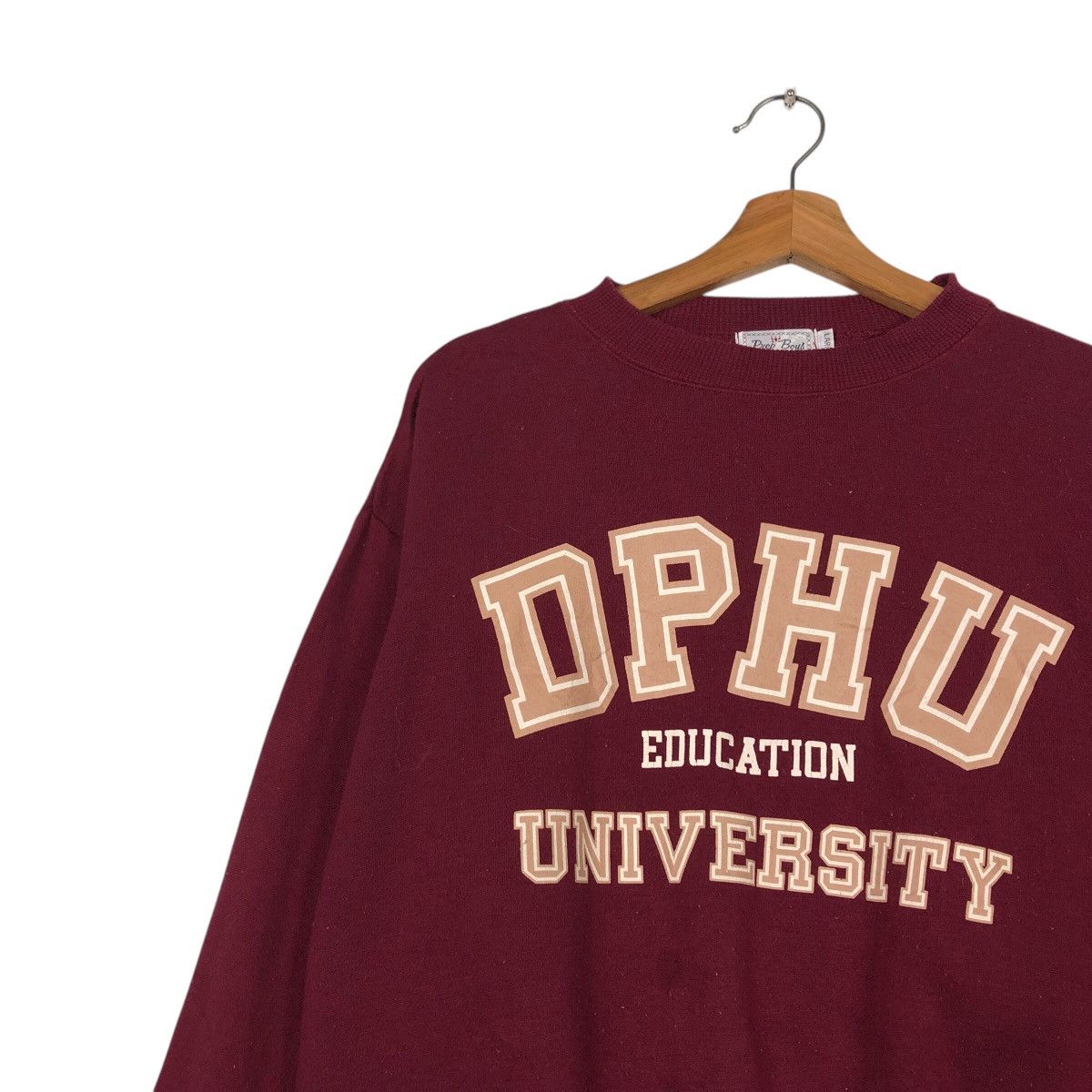 Japanese Brand DPHU University Collegiate Sweatshirt Prep Boys Campus Size US L / EU 52-54 / 3 - 8 Thumbnail