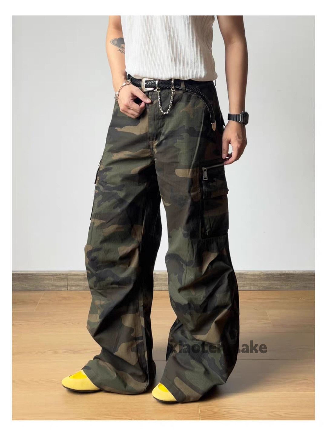 Vintage xz utility military outdoor tactical hiphop cargo pants Size US 32 / EU 48 - 1 Thumbnail