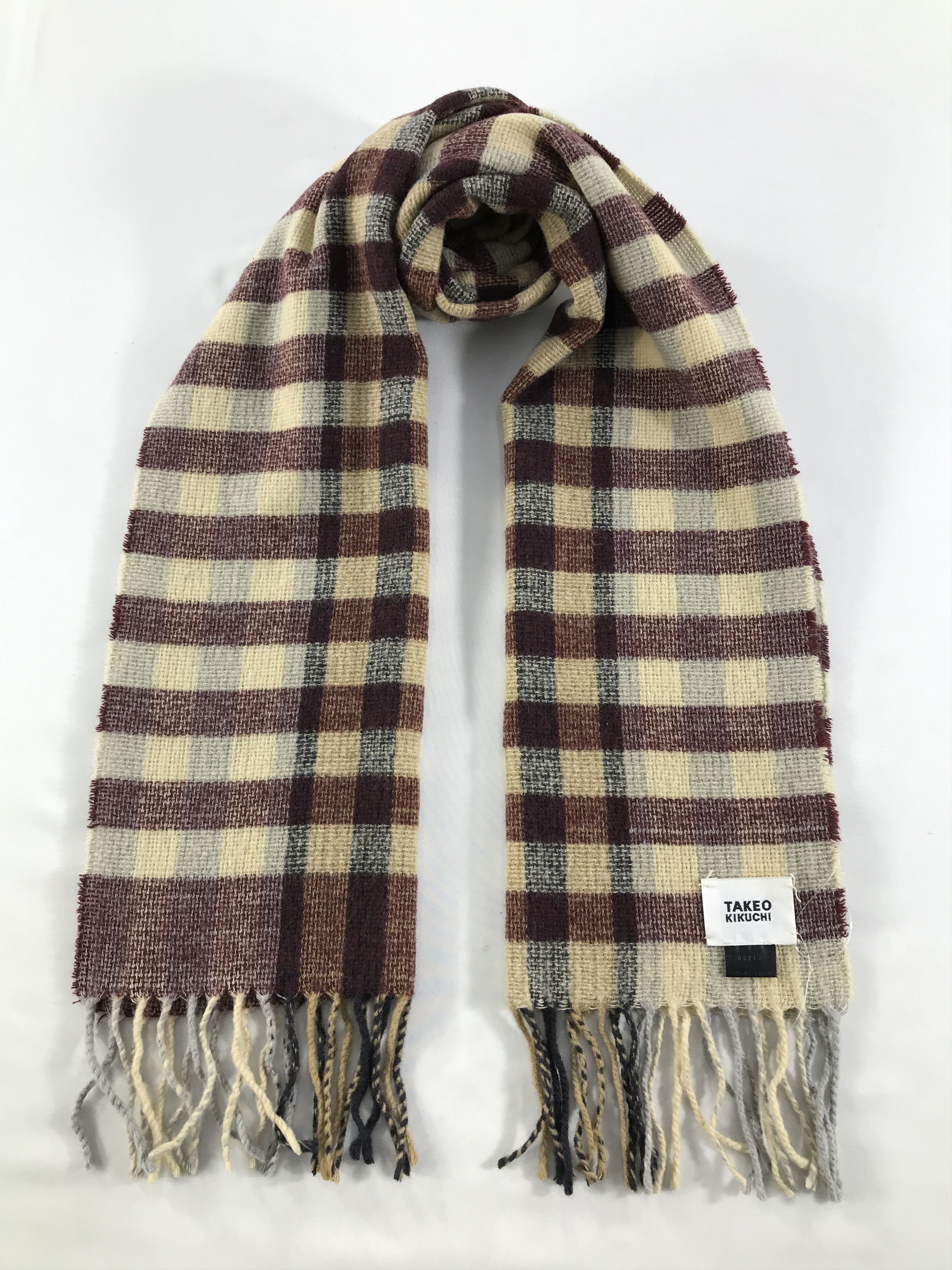 Takeo Kikuchi Vintage Takeo Kikuchi Scarf/Muffler/Neckwear MF1330 Size ONE SIZE - 1 Thumbnail
