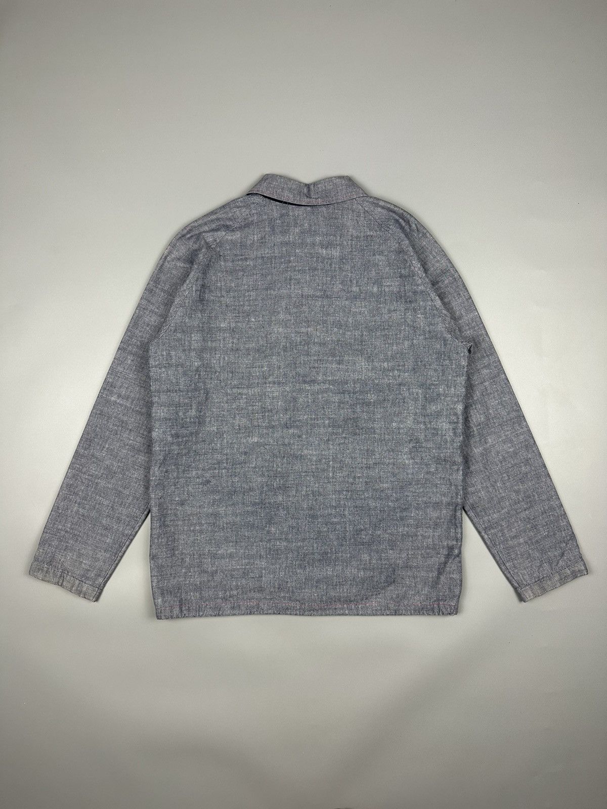 Designer × Japanese Brand Japanese Scanner Varsity Soft Denim Jacket Size US L / EU 52-54 / 3 - 2 Thumbnail