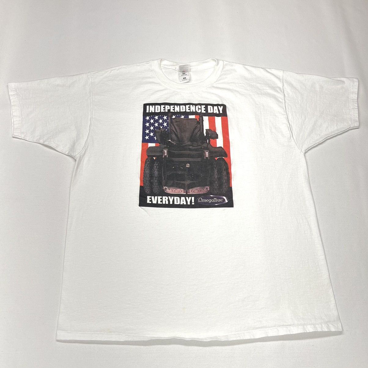 Other Omega Trac Tee Shirt Independence Day USA Flag Truck Chair Size US XXL / EU 58 / 5 - 1 Thumbnail