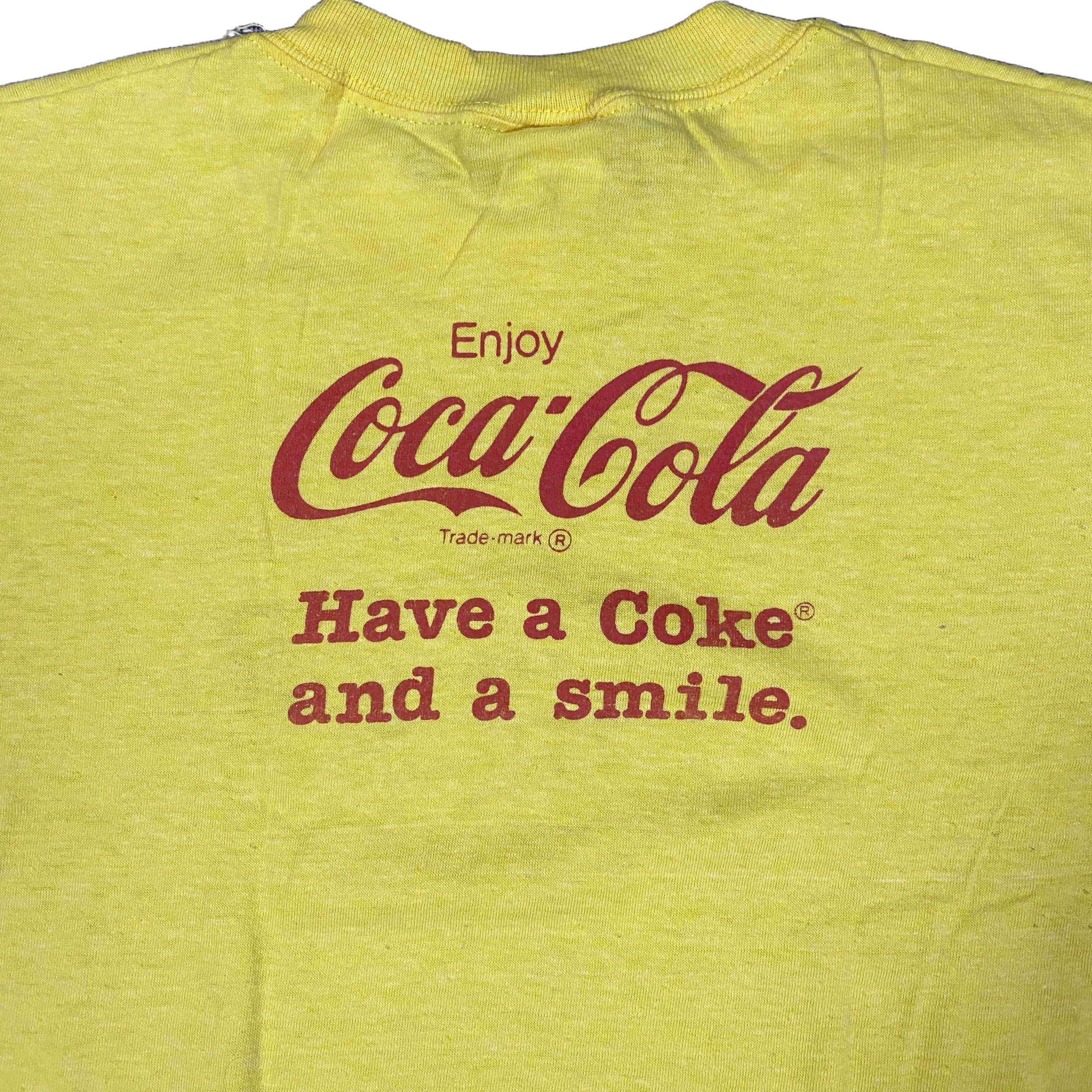 Vintage Vintage Single Stitch Coca-Cola Stampede Tee Shirt Large Size US L / EU 52-54 / 3 - 3 Thumbnail