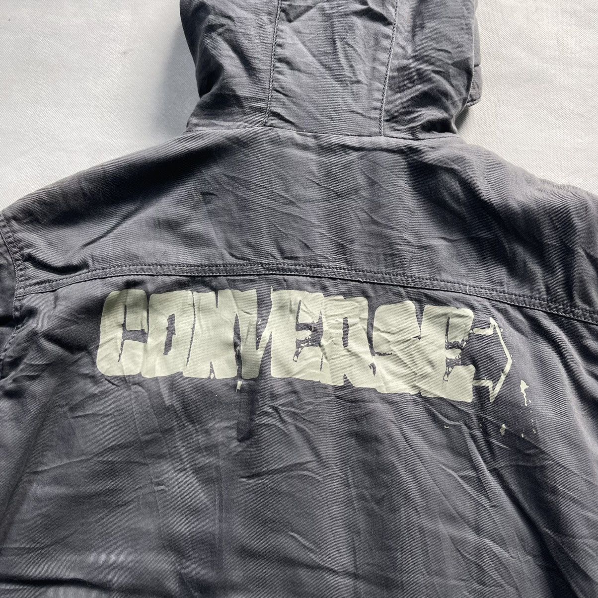 Converse × Vintage Vintage Converse Sherpa Chore Hoodie Jacket Size US XL / EU 56 / 4 - 6 Thumbnail