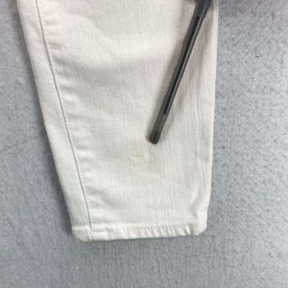 J.Crew j.Crew Mercantile Women White Stretch Denim Skinny Jeans Mid Rise 27 NWT Jeans California? Size 27" / US 4 / IT 40 - 5 Thumbnail