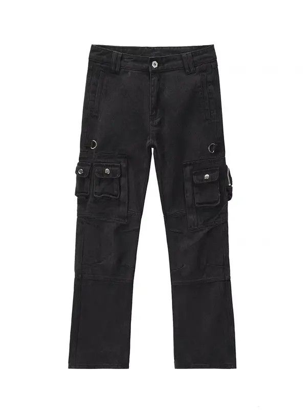Japanese Brand VIBE High street style small pocket micro flare jeans Size US 32 / EU 48 - 4 Thumbnail