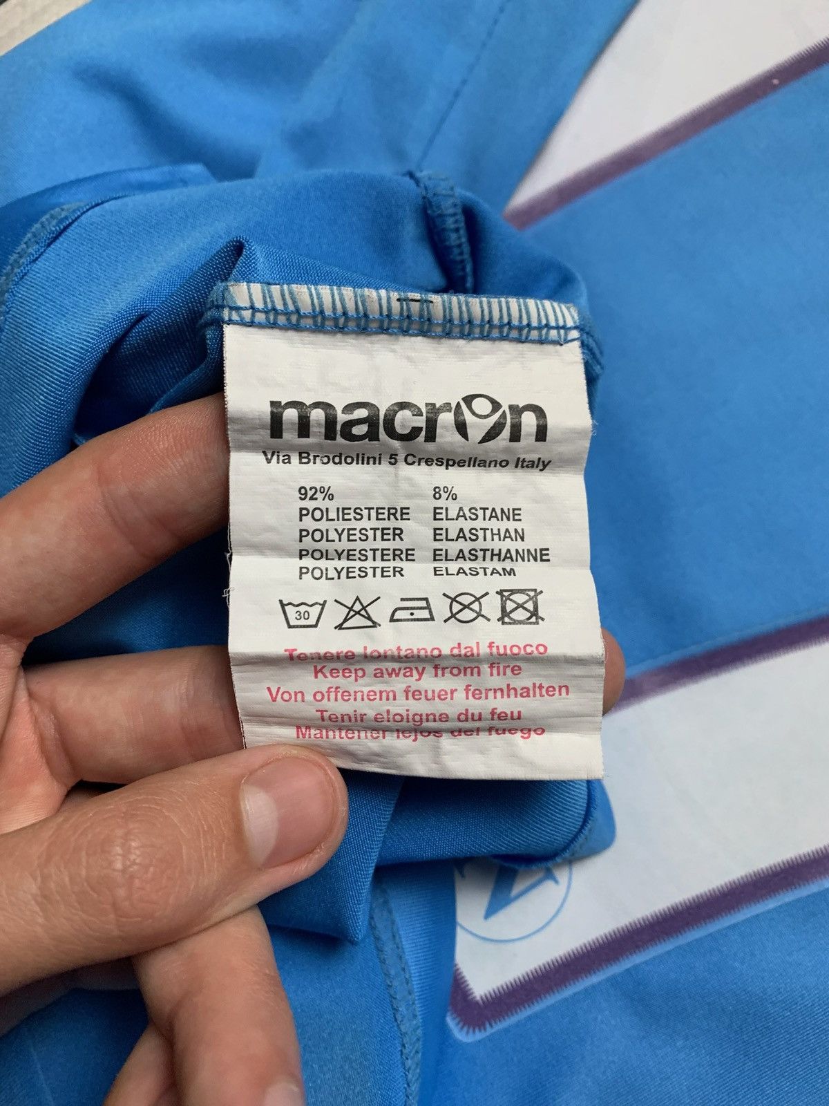 Other Vintage Napoli 17 Hamsik soccer jersey size L blue rare Size US L / EU 52-54 / 3 - 6 Thumbnail