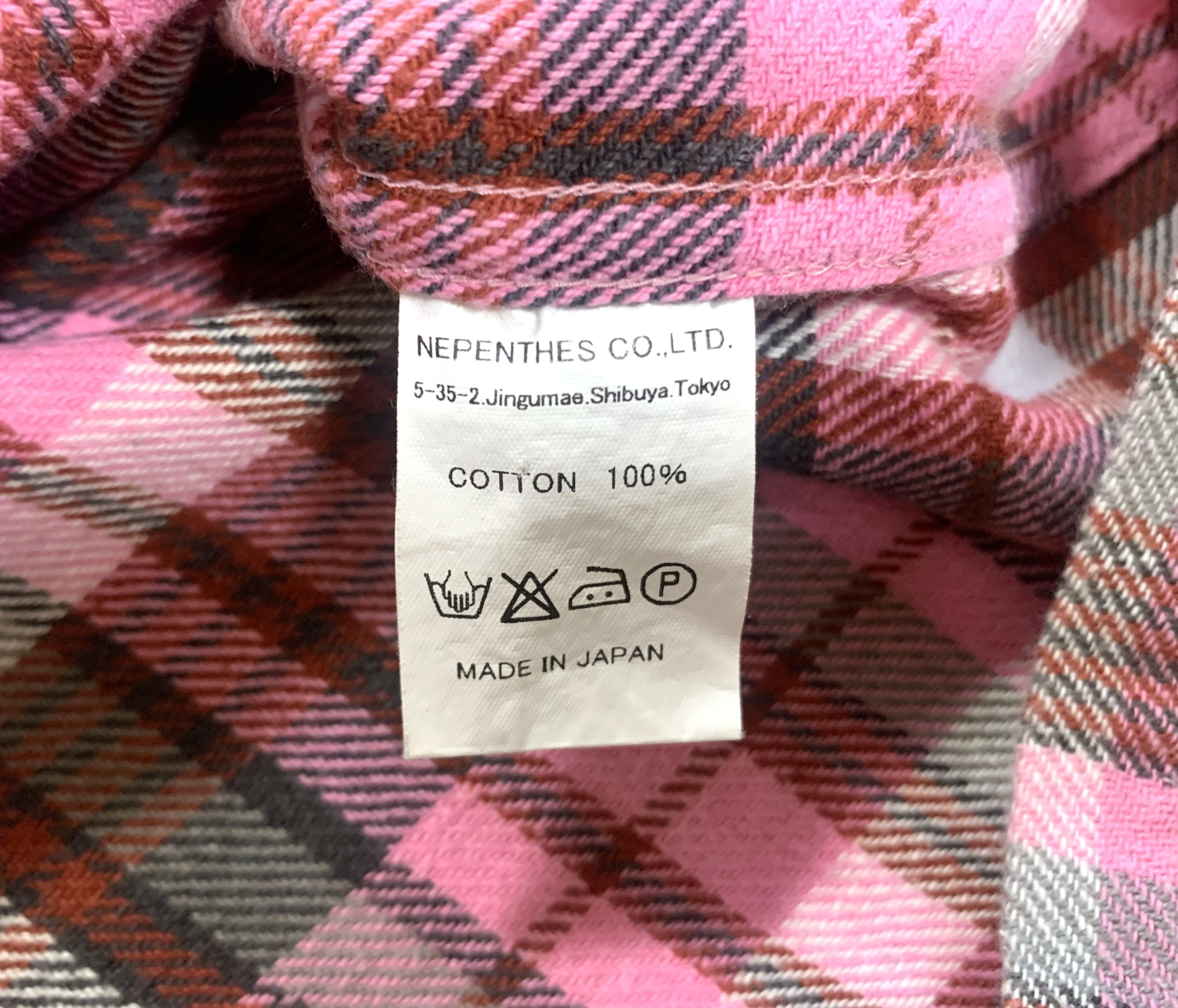 Needles Needles by Nepenthes 3/4 sleeve plaid shirt, size M Size US M / EU 48-50 / 2 - 7 Thumbnail