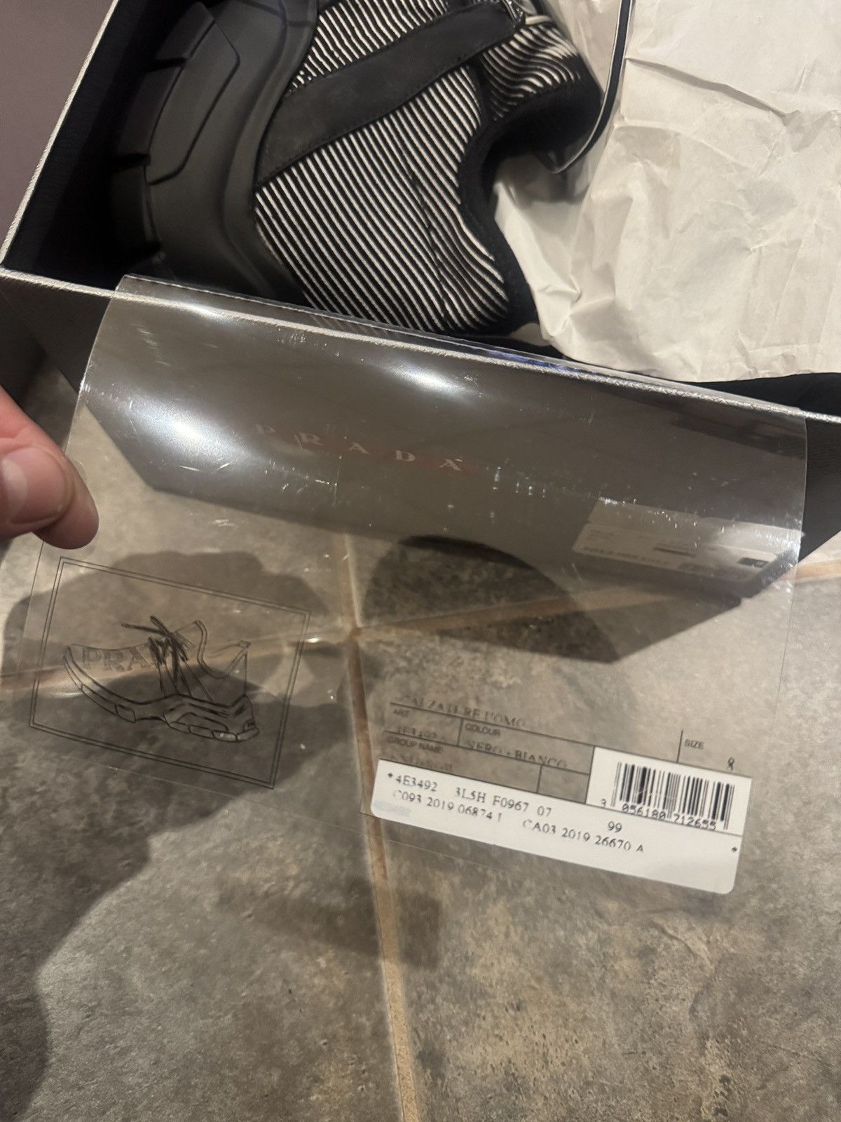 Prada PRADA High-top Sneaker Size US 8 / EU 41 - 7 Thumbnail