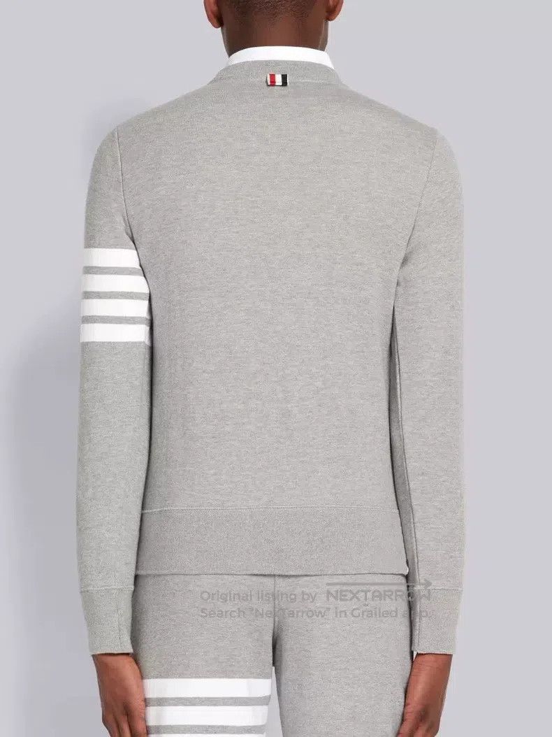 Thom Browne Thom Browne Classic striped hooded sweatshirt Size US M / EU 48-50 / 2 - 2 Thumbnail
