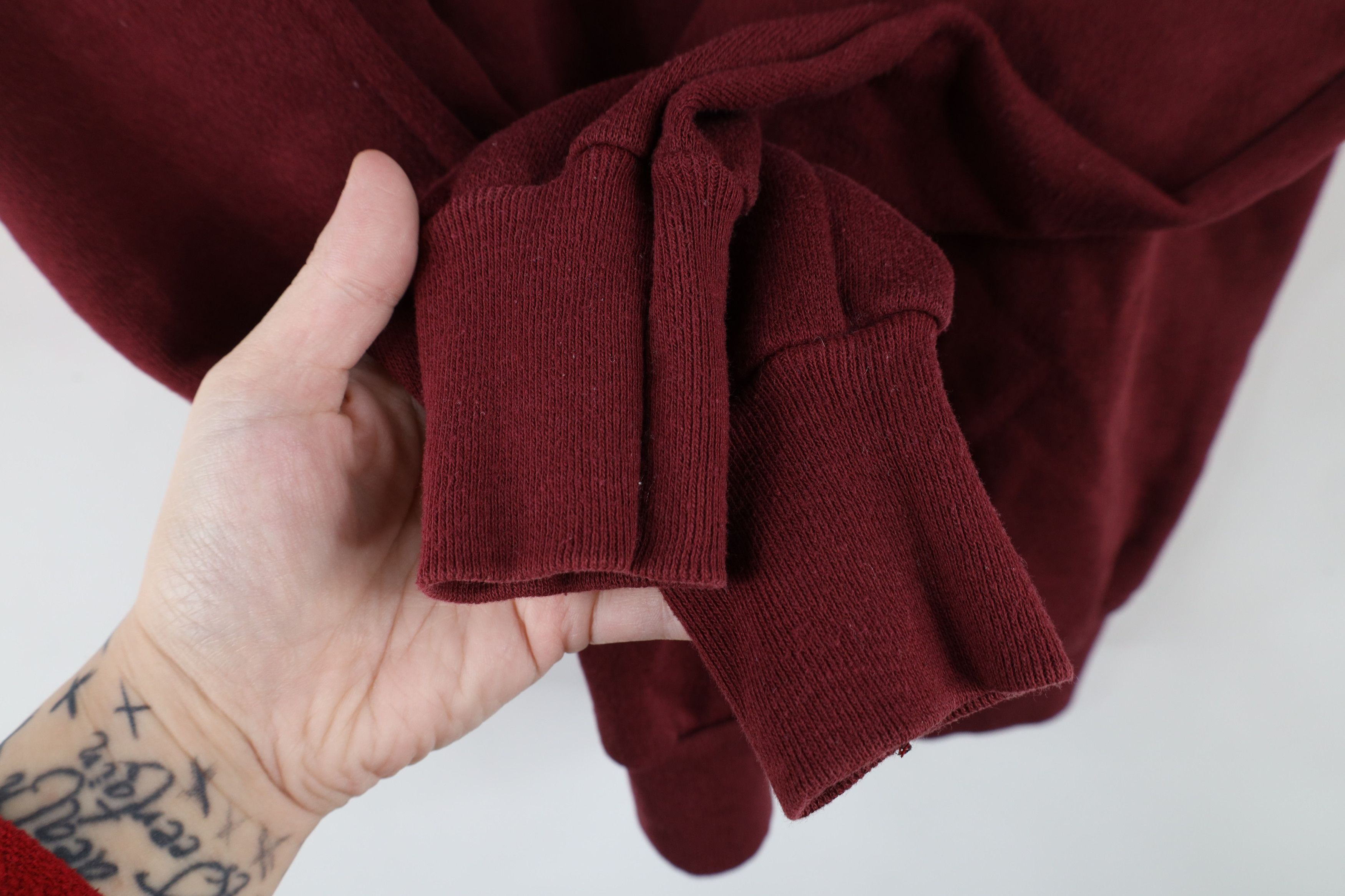 Vintage Vintage 60s 70s Healthknit Crewneck Sweatshirt Burgundy USA Size US L / EU 52-54 / 3 - 5 Thumbnail