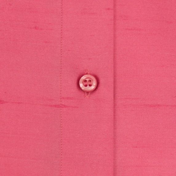 Dior o1w1db10824 Lightweight Silk Shantung Blouse in Pink Size XS / US 0-2 / IT 36-38 - 3 Thumbnail