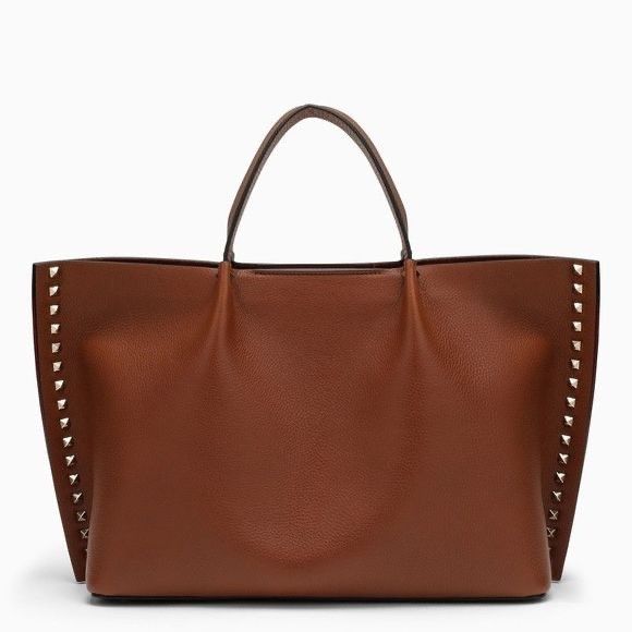 Valentino Valentino Garavani Rockstud Medium HG5 Leather Shoulder Bag Size ONE SIZE - 1 Thumbnail