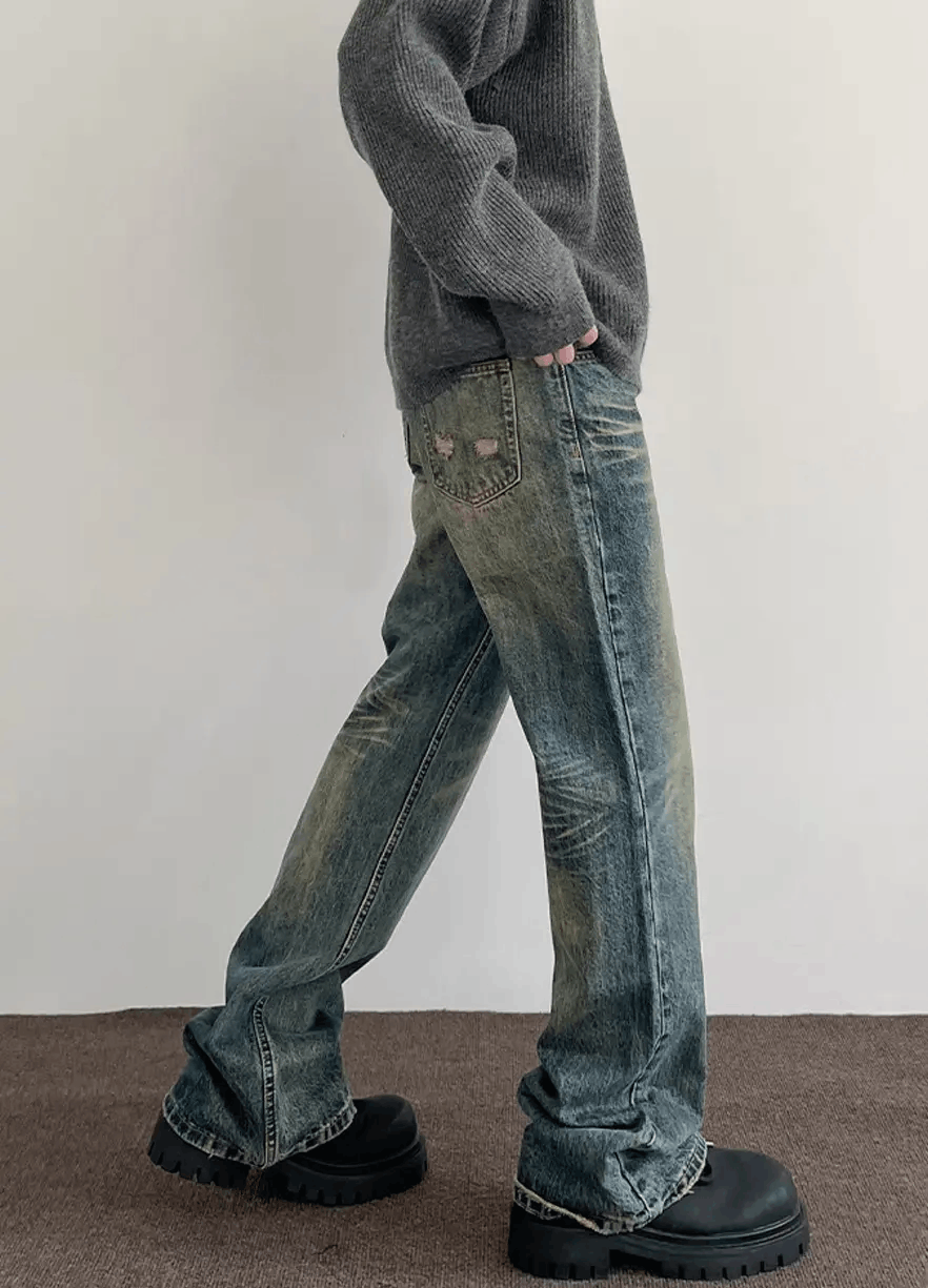 Japanese Brand × Vintage Vintage Wash Blue Jeans Size US 30 / EU 46 - 6 Thumbnail