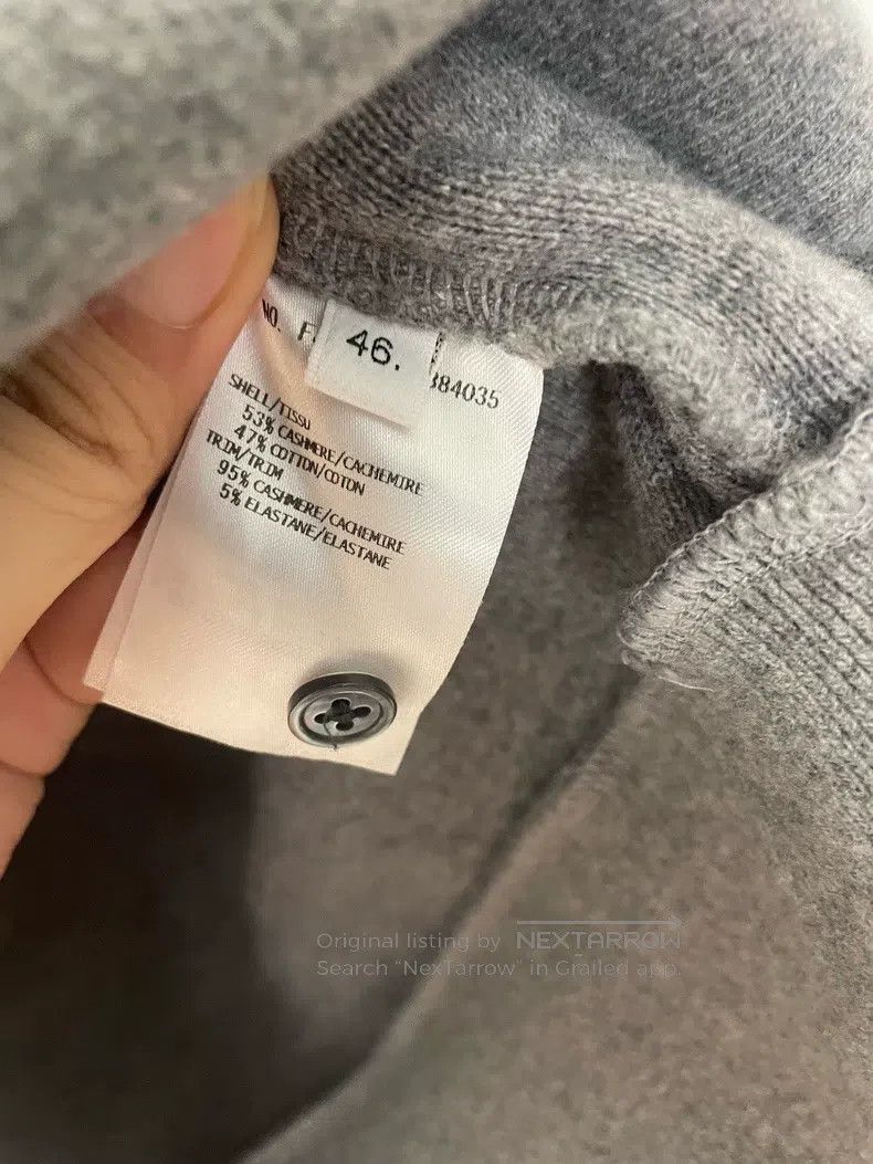 Thom Browne Thom Browne Grey hoodie Size US S / EU 44-46 / 1 - 3 Thumbnail