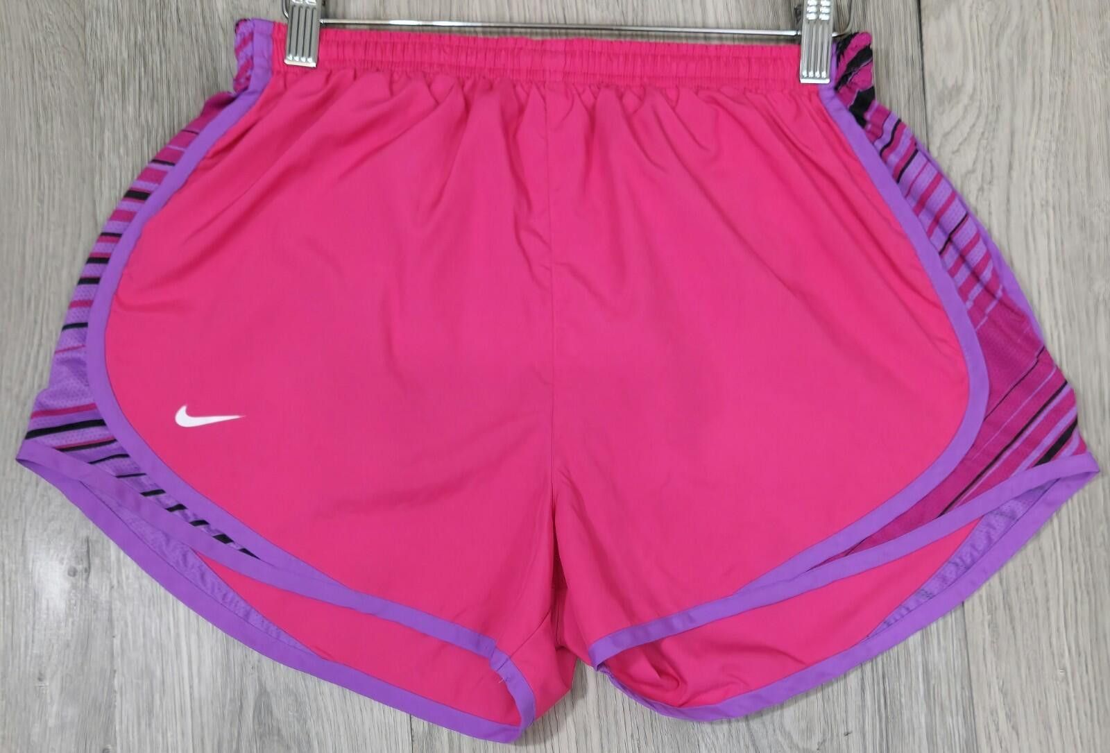 Nike Nike Women Dri-Fit Pink With Purple Running Shorts Size M#12 Size 32" / US 10 / IT 46 - 1 Thumbnail