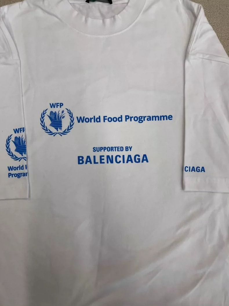 Balenciaga Balenciaga WFP Short Sleeve Tee Size US S / EU 44-46 / 1 - 3 Thumbnail