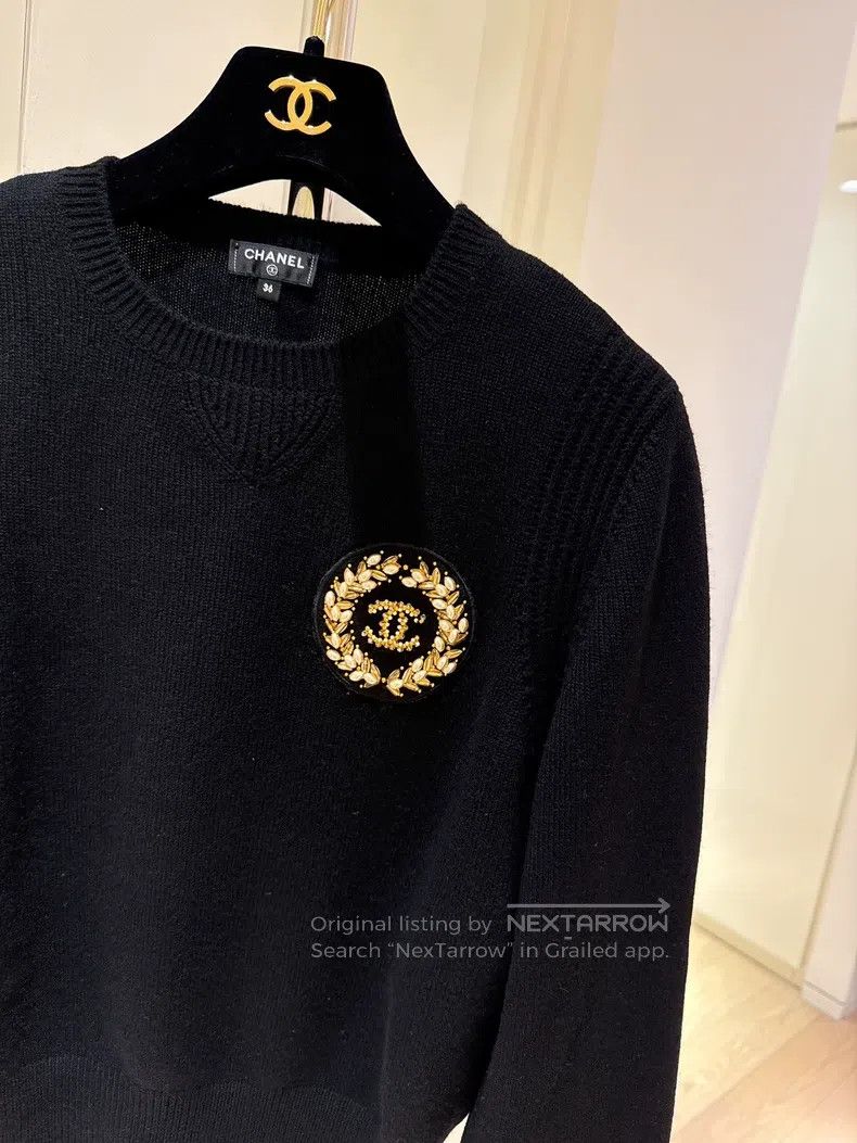 Chanel Chanel 20A Advanced Handicraft Workshop Wheat Spike Double Size XS / US 0-2 / IT 36-38 - 3 Thumbnail