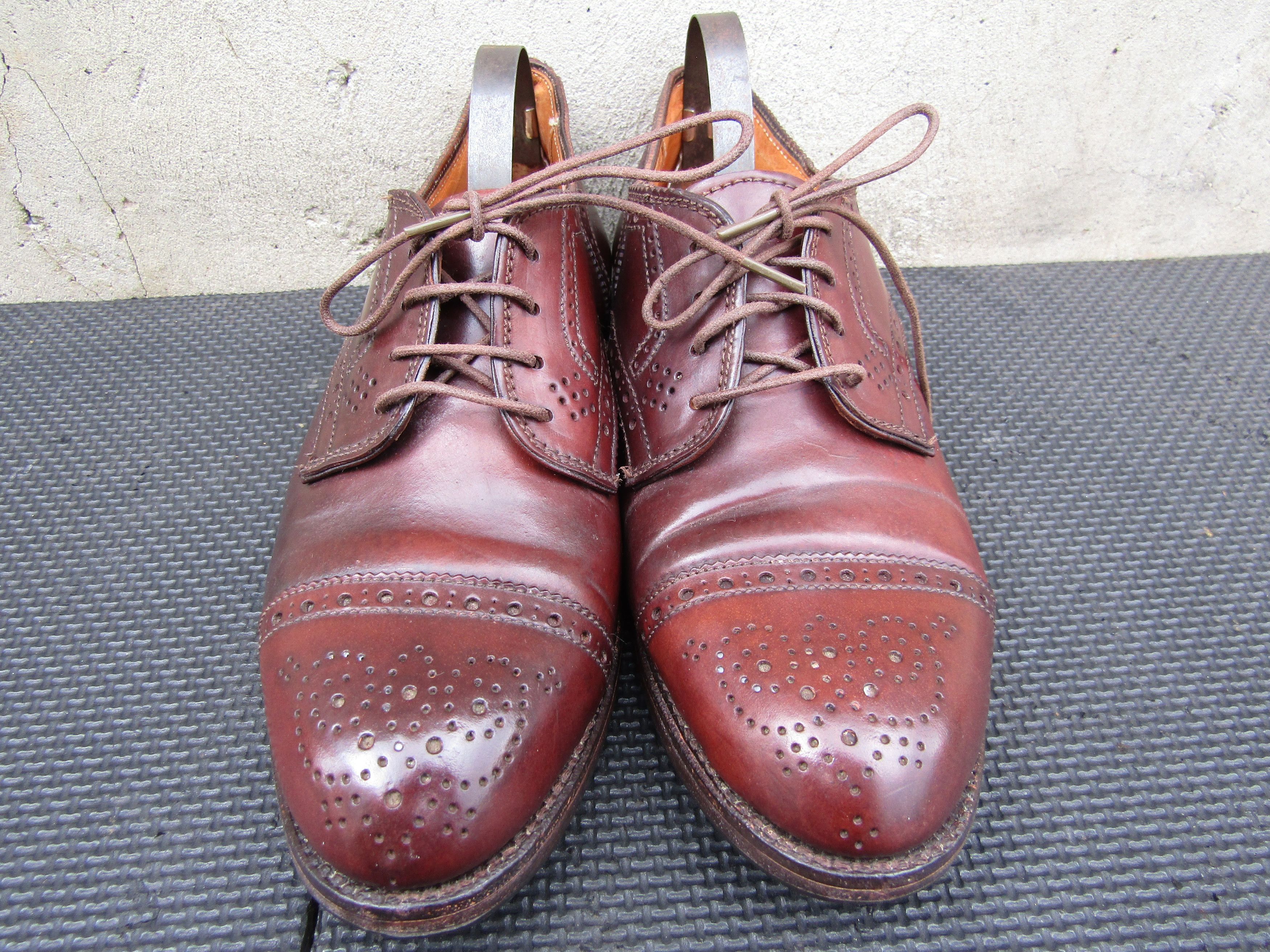 Other Alden Women's Captoe Medallion Shell cordovan Shoes Oxfords Size US 6 / IT 36 - 2 Thumbnail