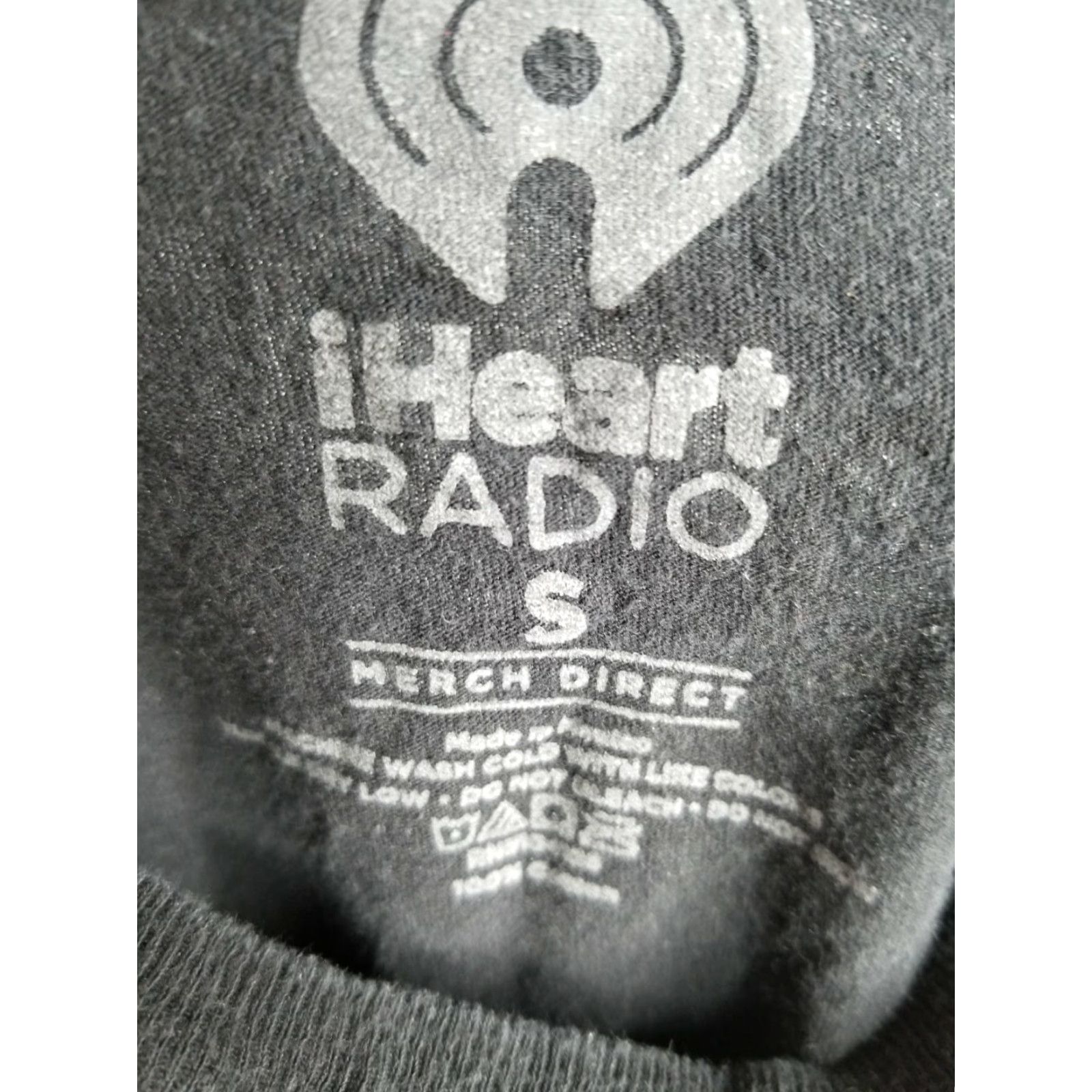 Doublet I Heart Radio Merch Mens S T Shirt Music Fest Las Vegas 2016 Black Double Sided Size US S / EU 44-46 / 1 - 3 Thumbnail