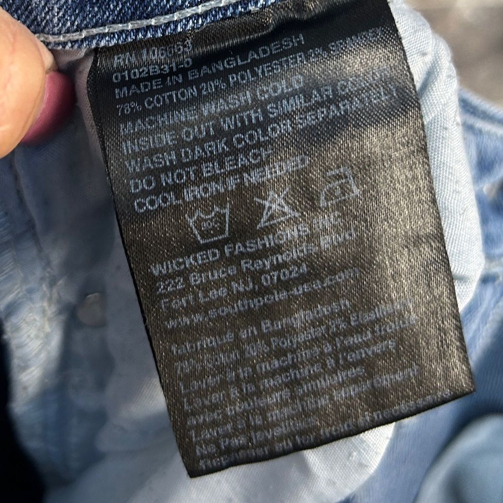 WT02 Wt02 Distressed Acid Washed Jeans size 30X30 Size US 30 / EU 46 - 4 Thumbnail