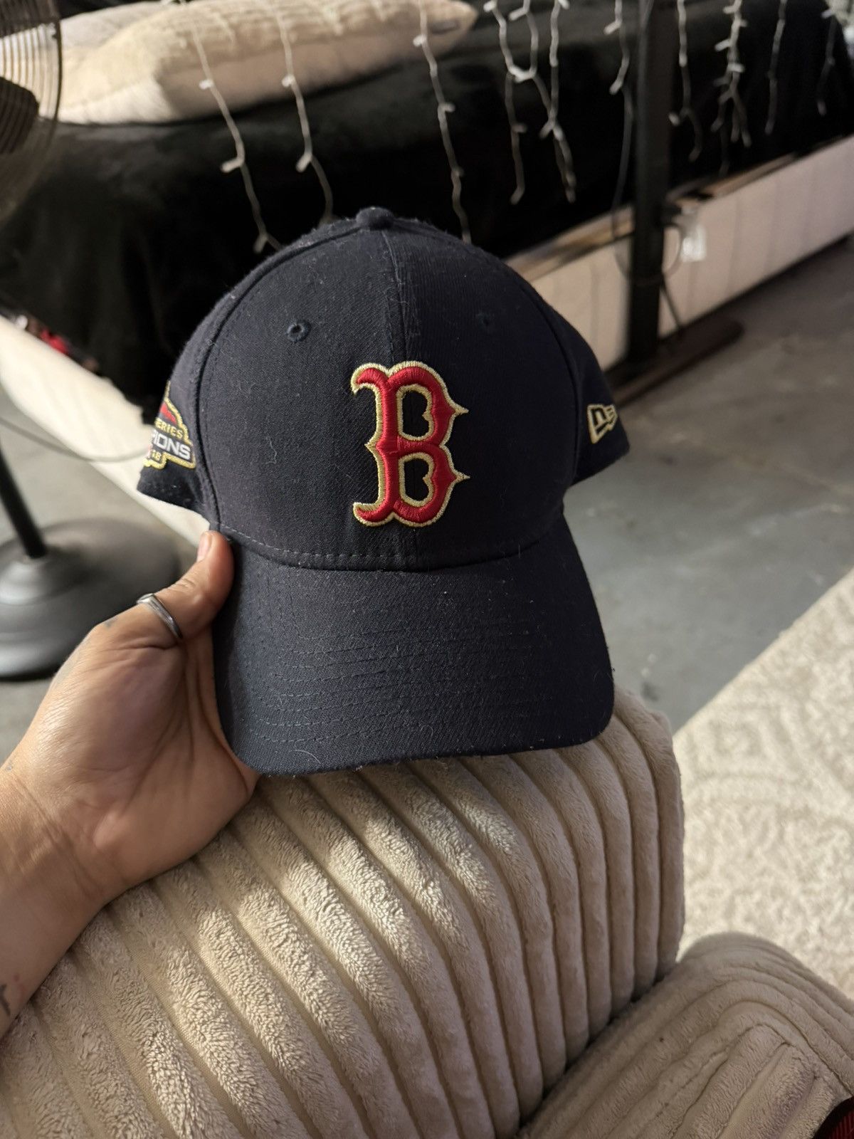 New Era Red sox hat Size ONE SIZE - 1 Thumbnail