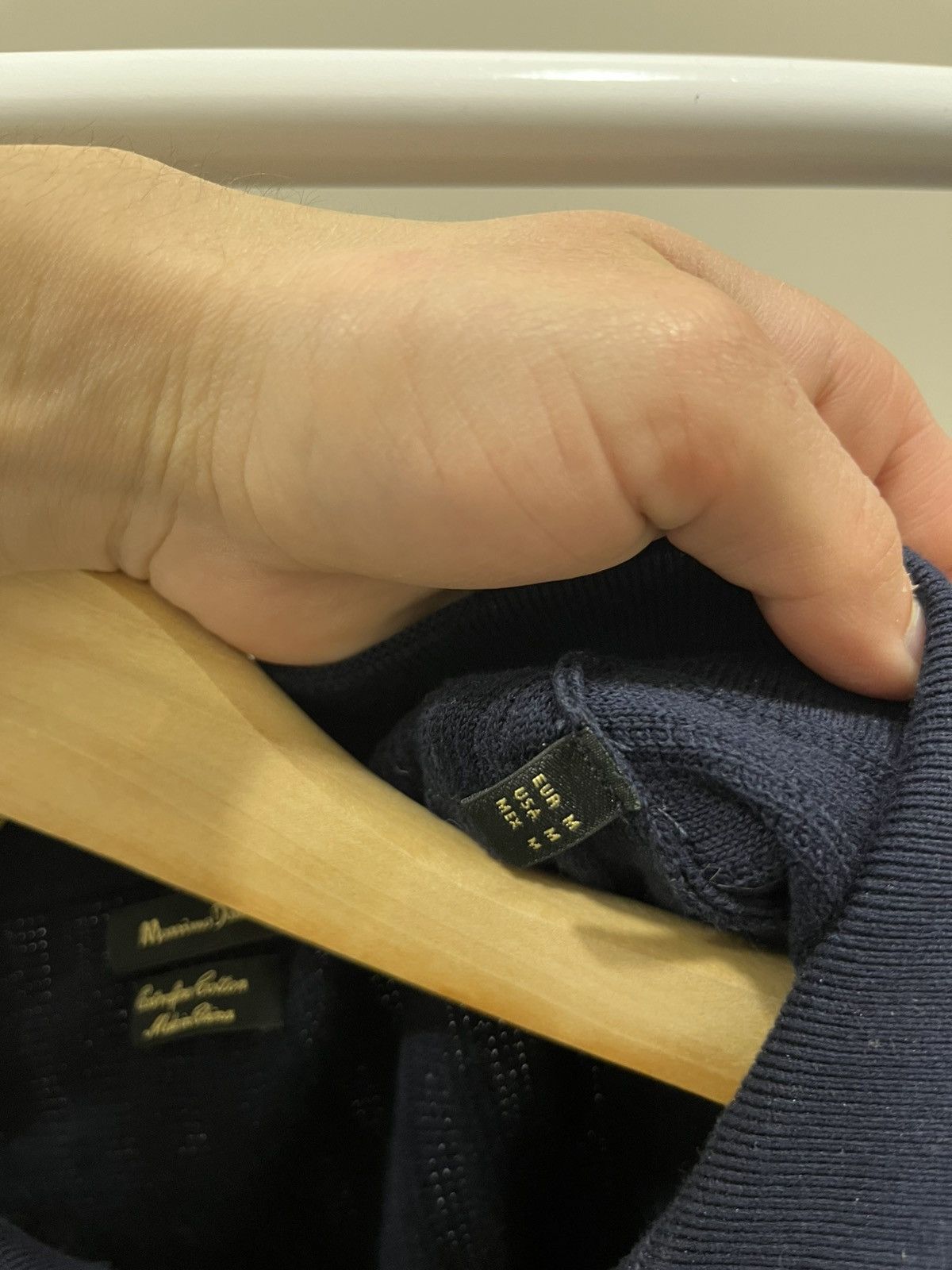 Japanese Brand Vintage Massimo Dutti Luxury Blue Polo T Shirt Casual Size US M / EU 48-50 / 2 - 5 Thumbnail
