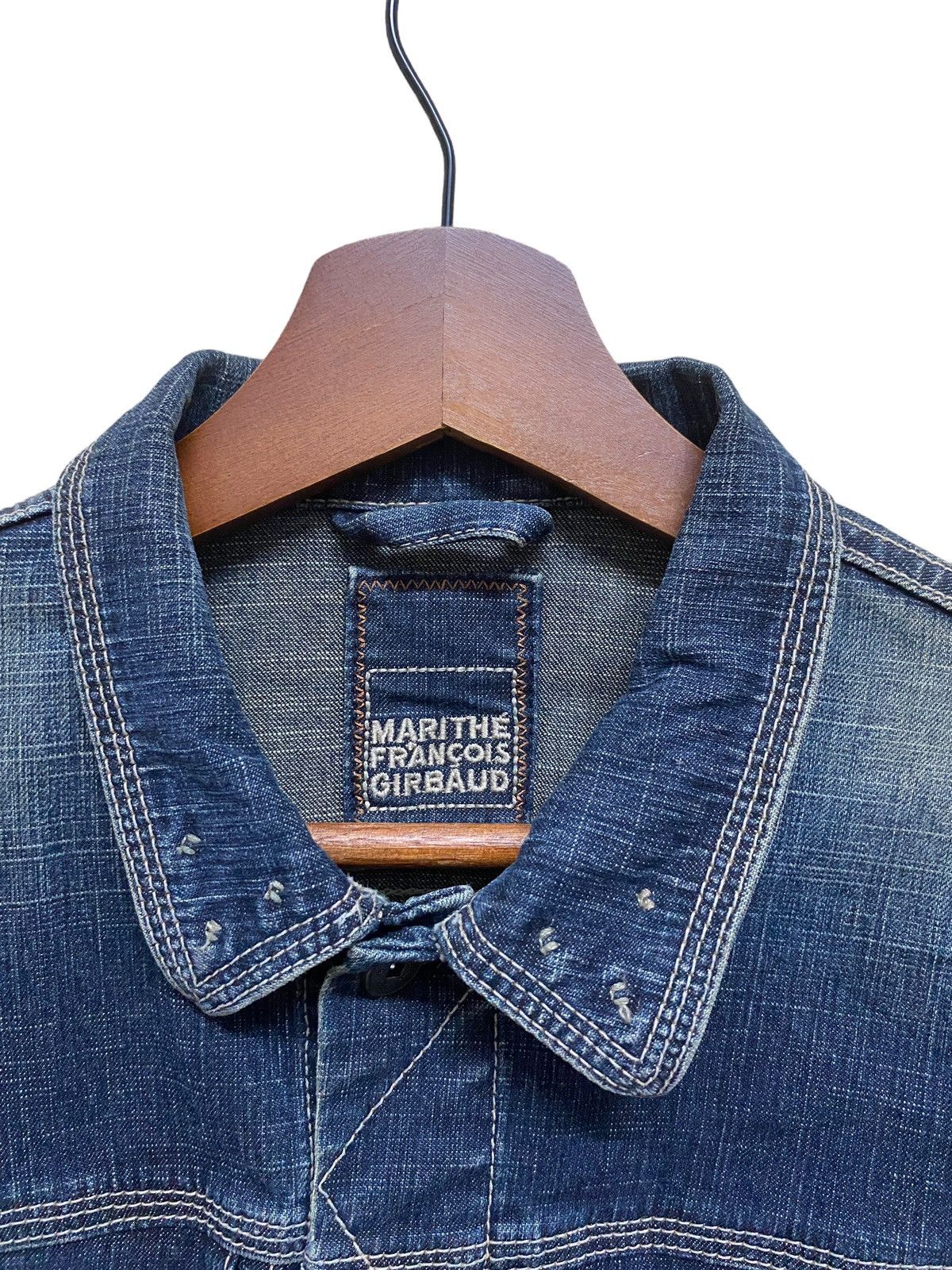 Marithe + Francois Girbaud Vintage Brand Marithe Francois Girbaud Denim Jacket 1990s Size M / US 6-8 / IT 42-44 - 12 Thumbnail