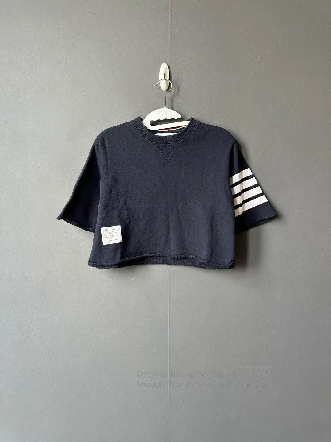 Thom Browne Thom Browne Crop Hoodie| Size XS / US 0-2 / IT 36-38 - 1 Thumbnail