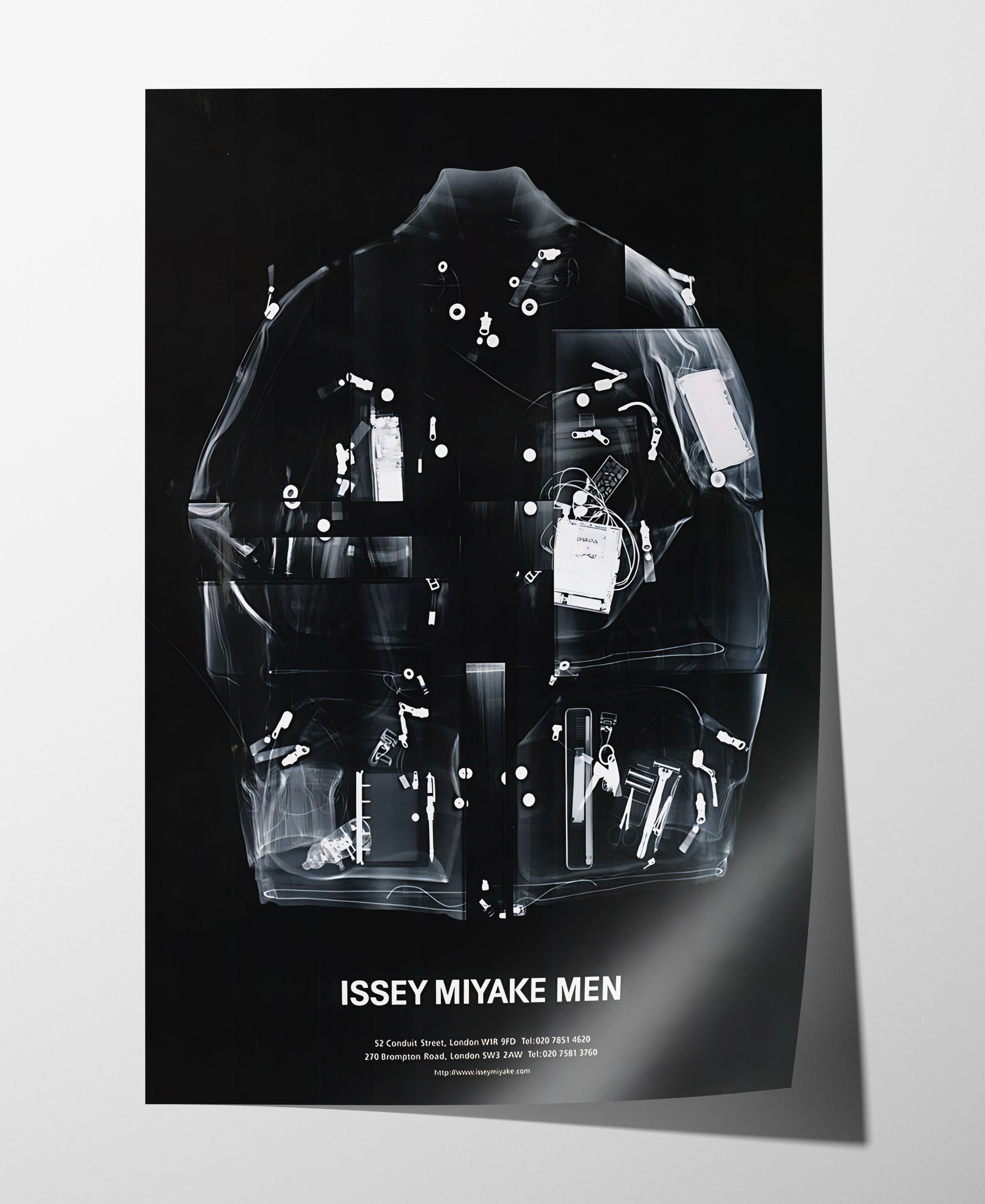 Issey Miyake Issey Miyake 1997 Poster Print Gift Vintage Archive Size ONE SIZE - 1 Thumbnail
