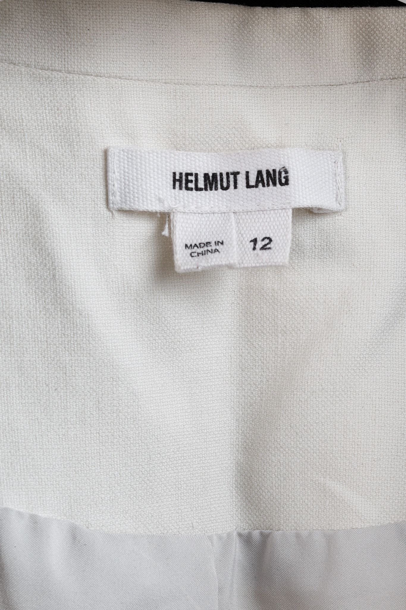 Helmut Lang Helmut Lang Black Seahorse Pair Print White Jacket Size XL / US 12-14 / IT 48-50 - 4 Thumbnail