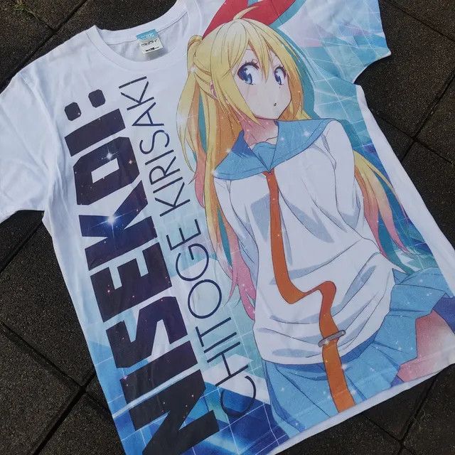 Anime Extremely Rare Nisekoi Chitoge Kirisaki All Over Print Cospa Size US XL / EU 56 / 4 - 1 Thumbnail