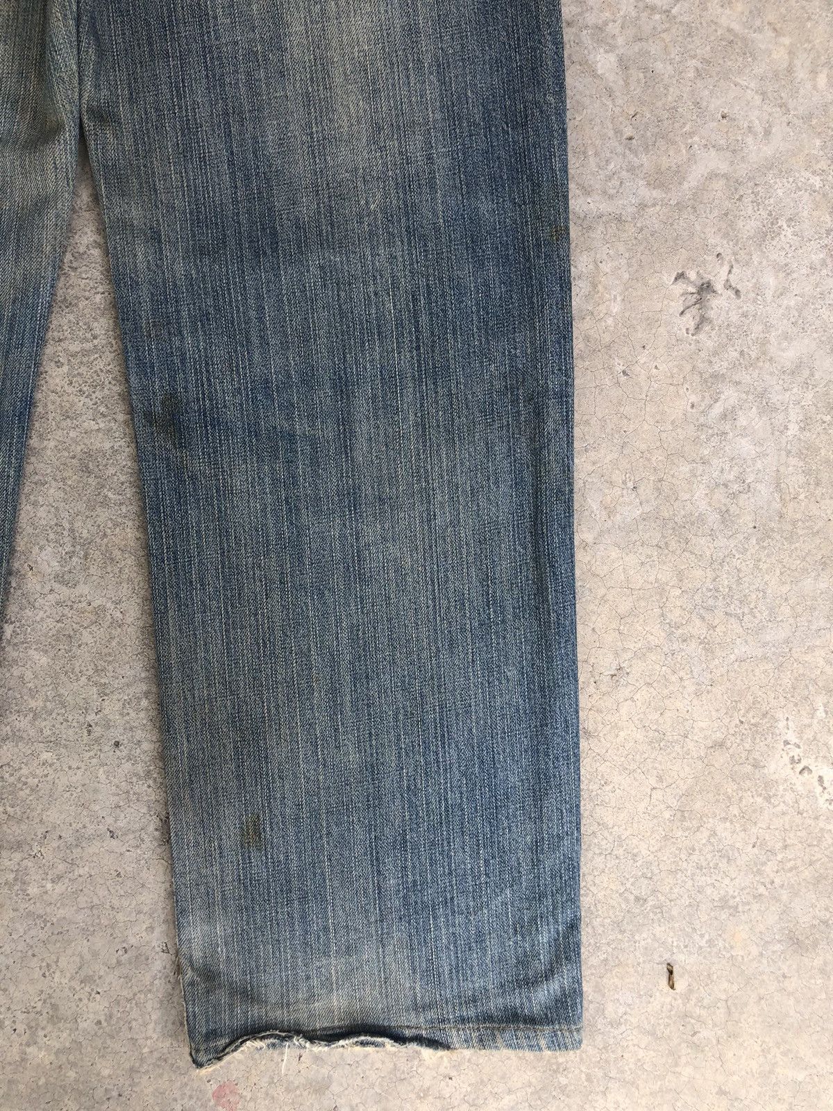 Karakuri Tamashii Karakuri Tamashii Embroidered Jeans Distressed Jeans Size US 32 / EU 48 - 12 Thumbnail
