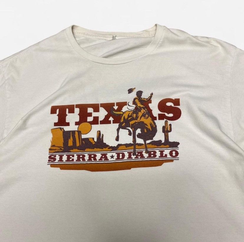 Other Vintage Texas Sierra Diablo western cowboy white Longsleeve Size US XL / EU 56 / 4 - 3 Thumbnail