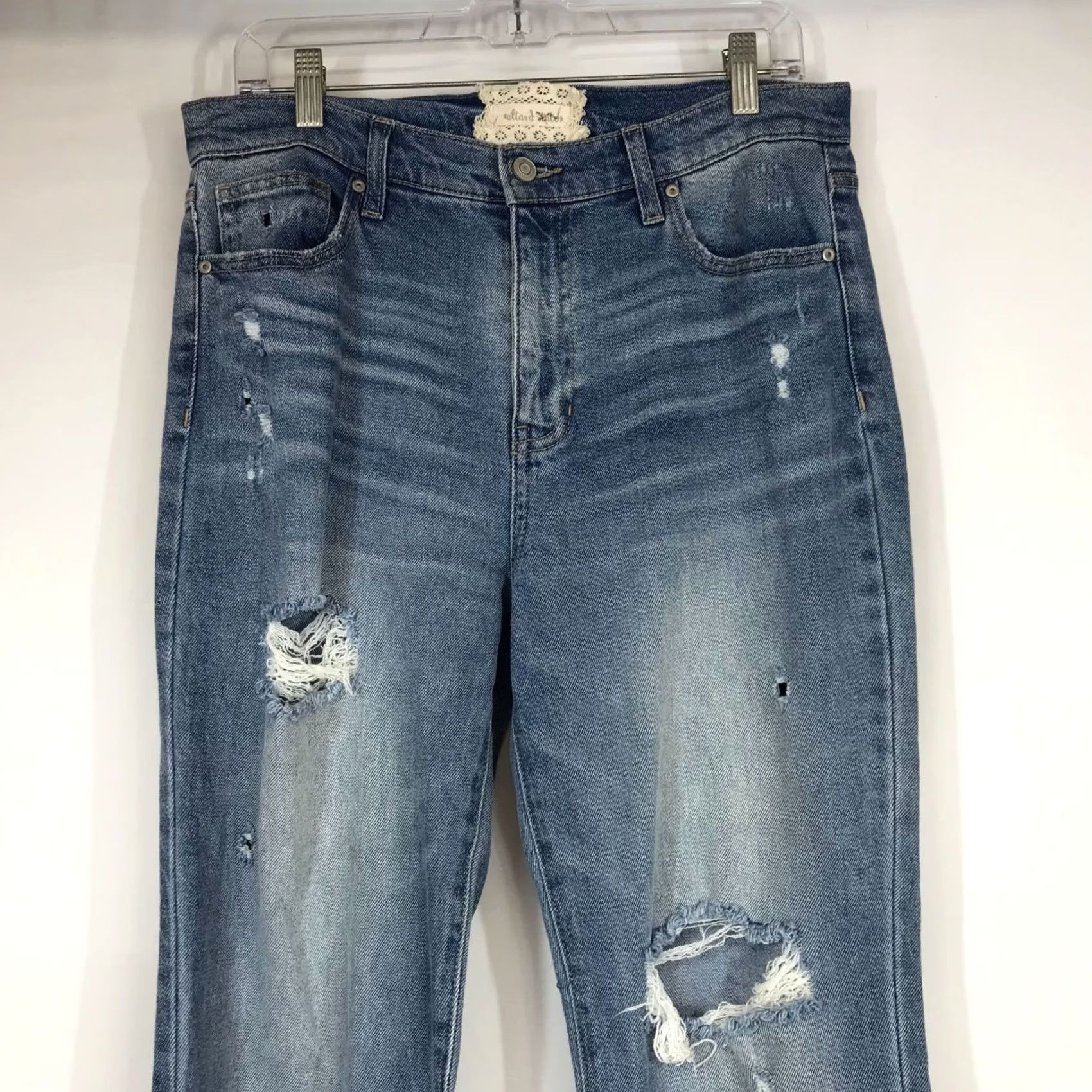 Vintage ALTAR'D STATE FLARE JEANS Blue Denim Cotton Blend Womens 30/11 Size 30" / US 8 / IT 44 - 2 Thumbnail