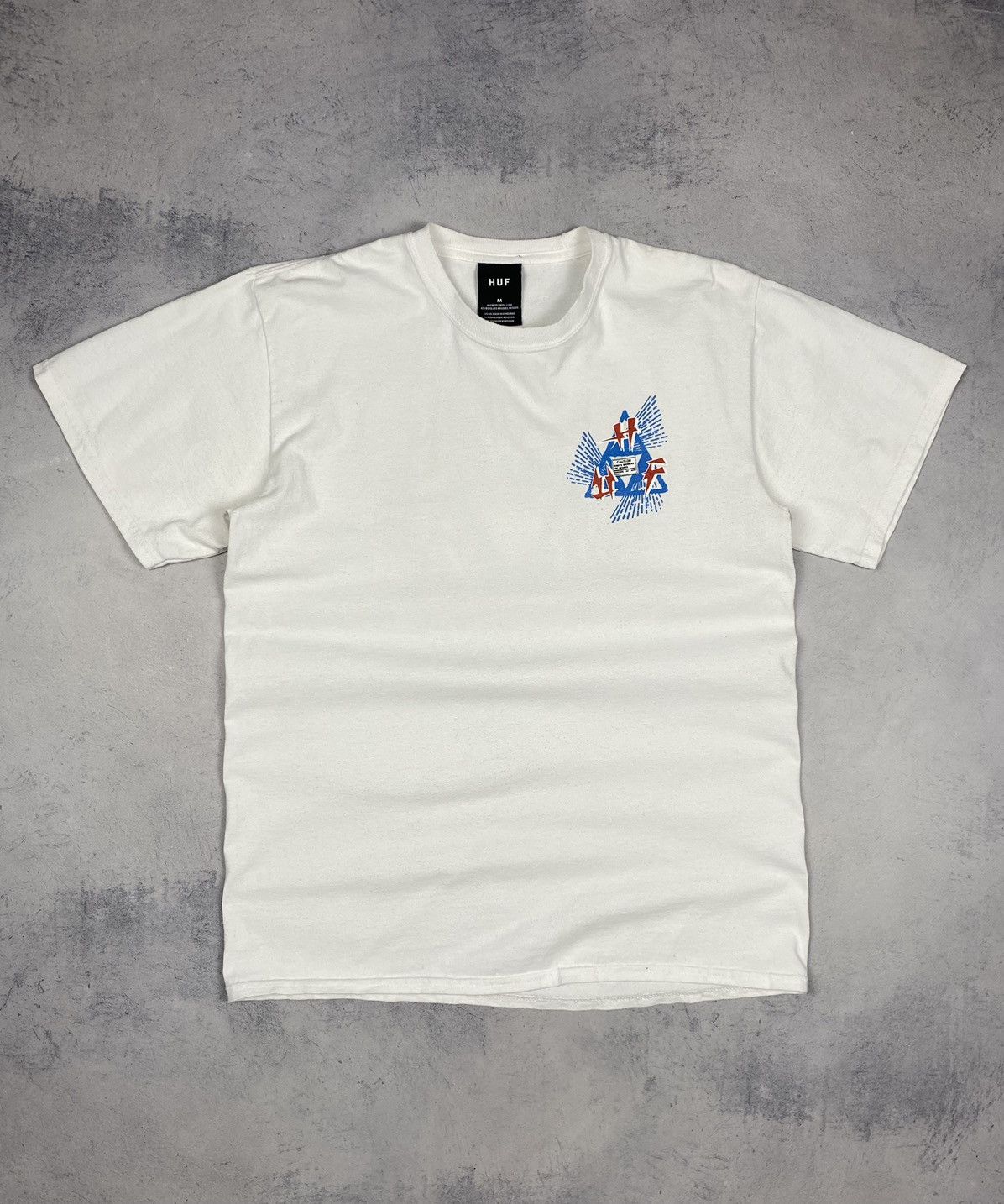 Huf Huf Skateboarding Streetwear Big Logo T Shirt Size M Size US M / EU 48-50 / 2 - 6 Thumbnail