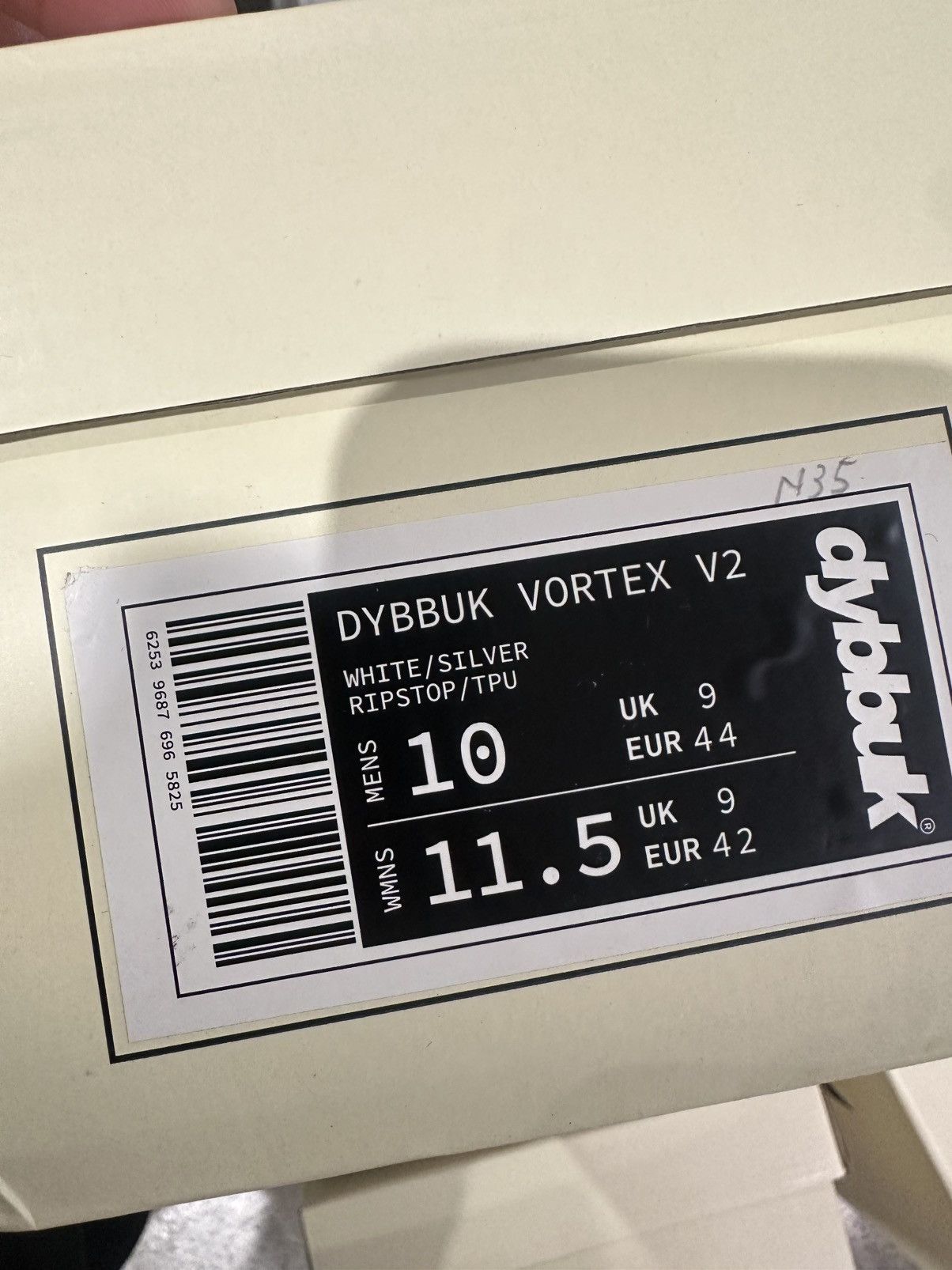 Dybbuk DYBBUK - Vortex v2 Waterproof White Size US 10 / EU 43 - 7 Thumbnail